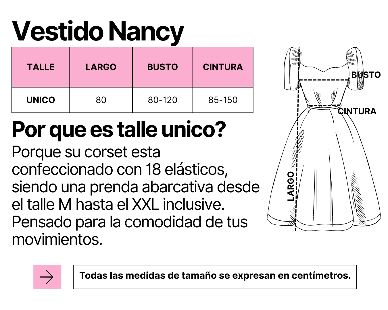 Vestido Nancy detalle